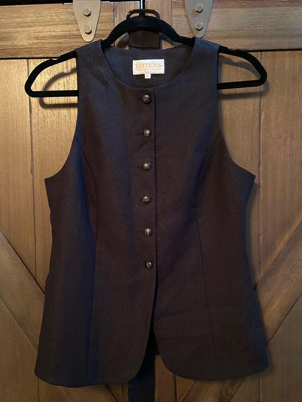 Sezane Rosaline Linen Jacket - Picture 4 of 7